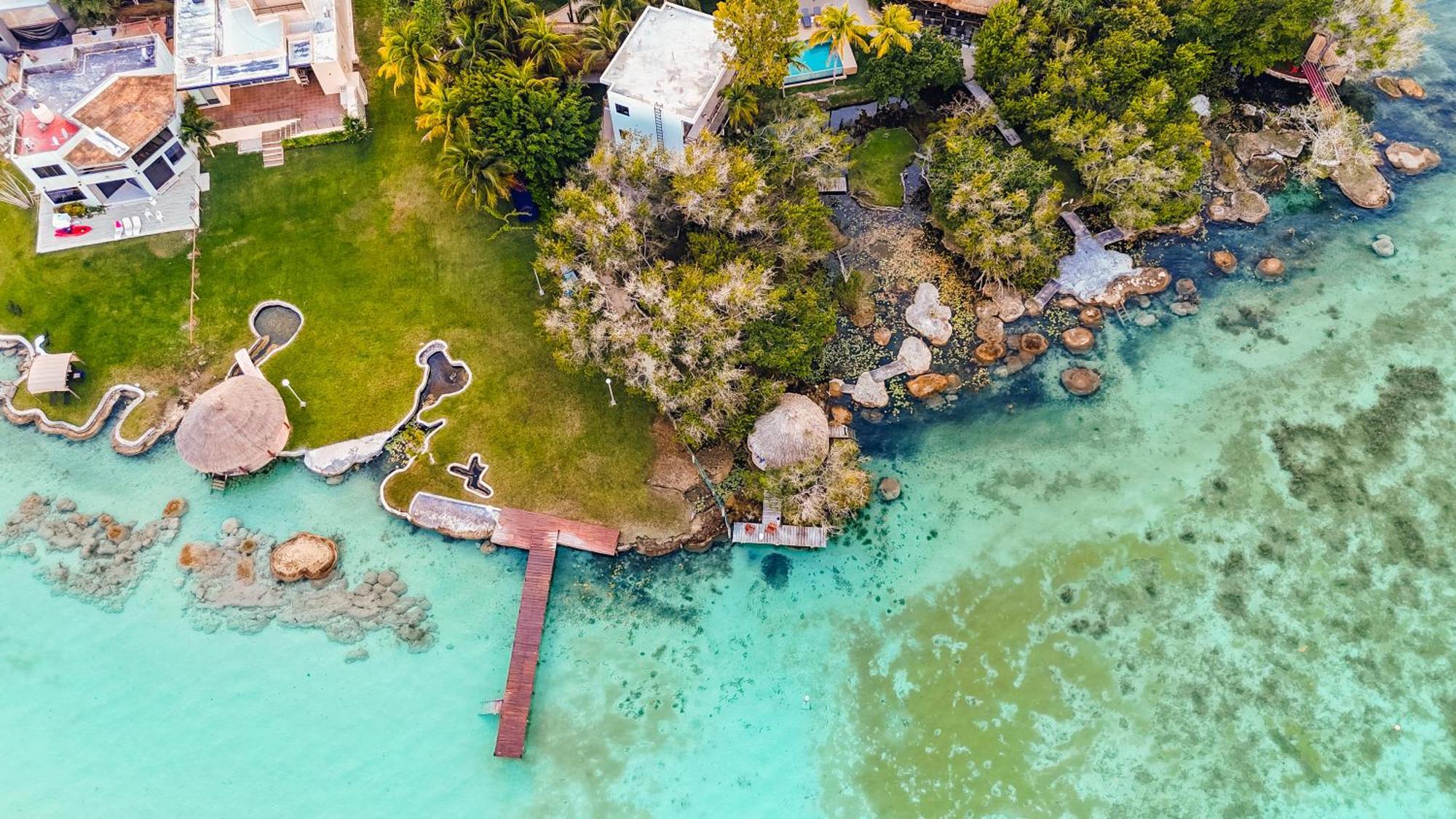 Azulea Bacalar Hotel & Spa - Lagoon Front (Adults Only) Exterior foto