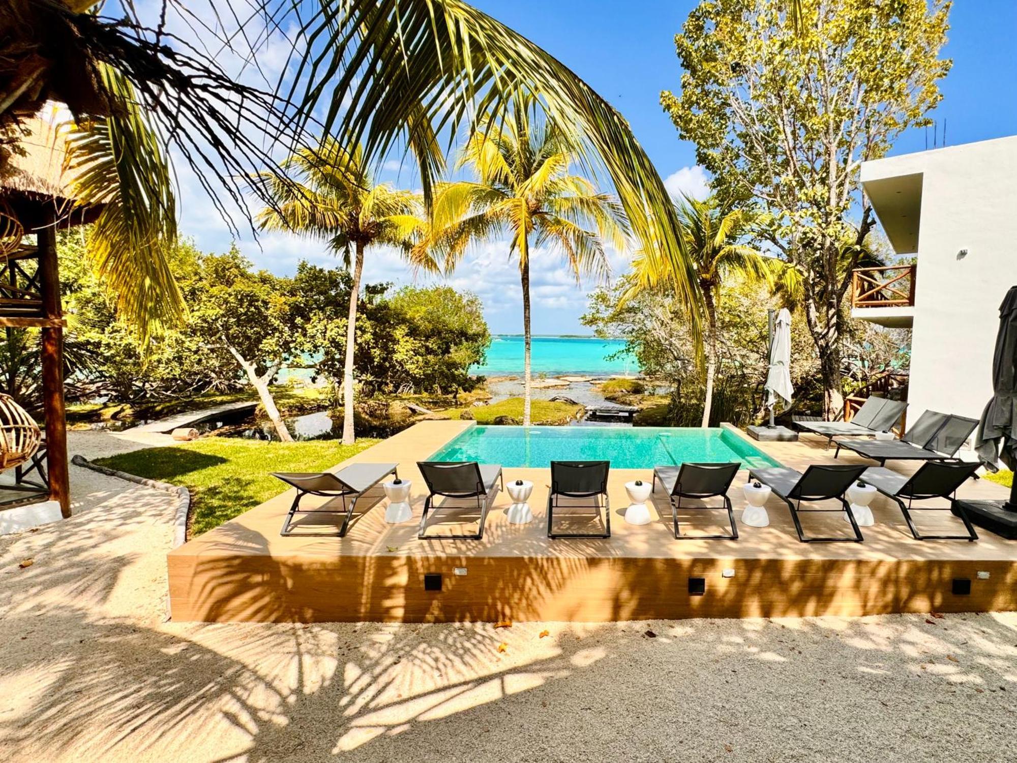 Azulea Bacalar Hotel & Spa - Lagoon Front (Adults Only) Exterior foto
