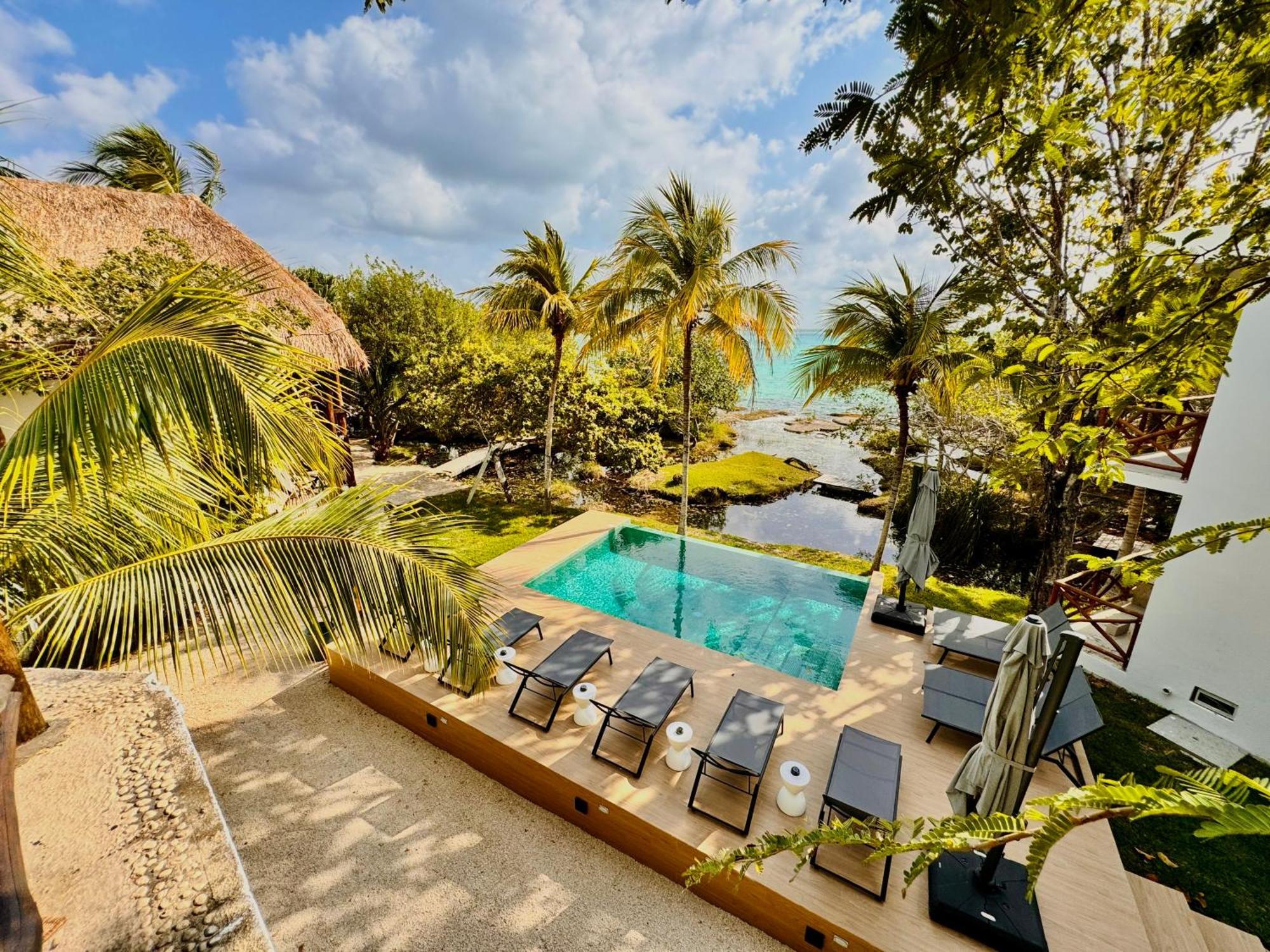 Azulea Bacalar Hotel & Spa - Lagoon Front (Adults Only) Exterior foto