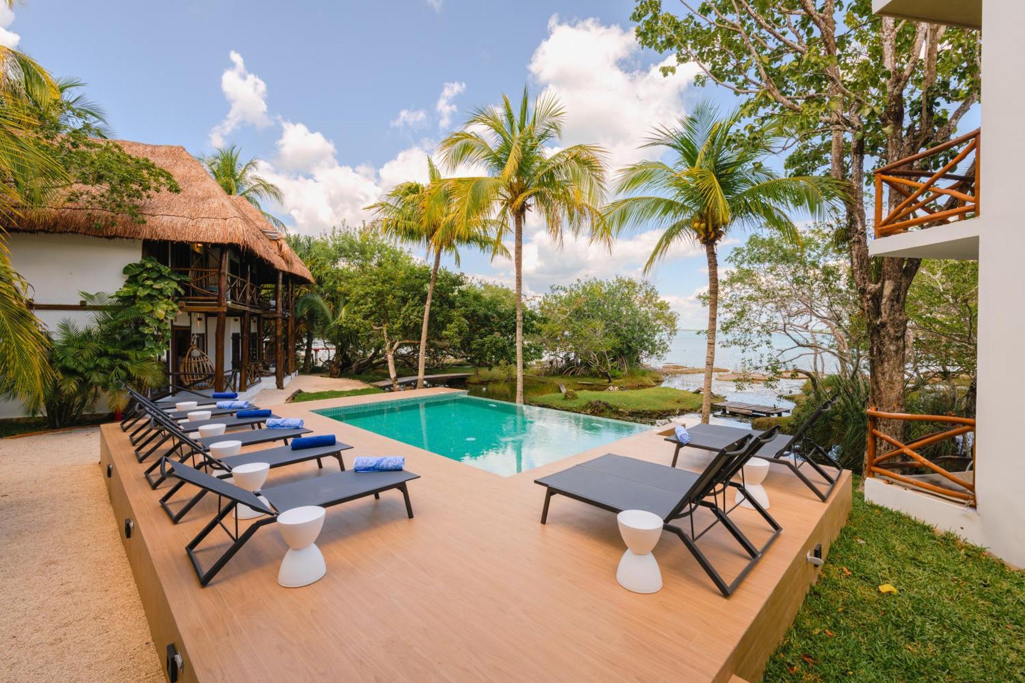 Azulea Bacalar Hotel & Spa - Lagoon Front (Adults Only) Exterior foto
