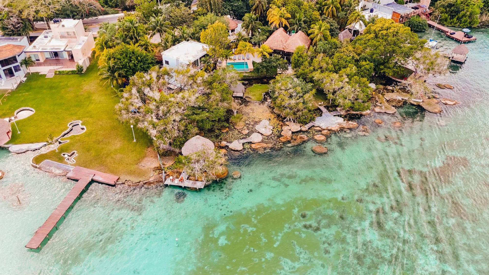 Azulea Bacalar Hotel & Spa - Lagoon Front (Adults Only) Exterior foto