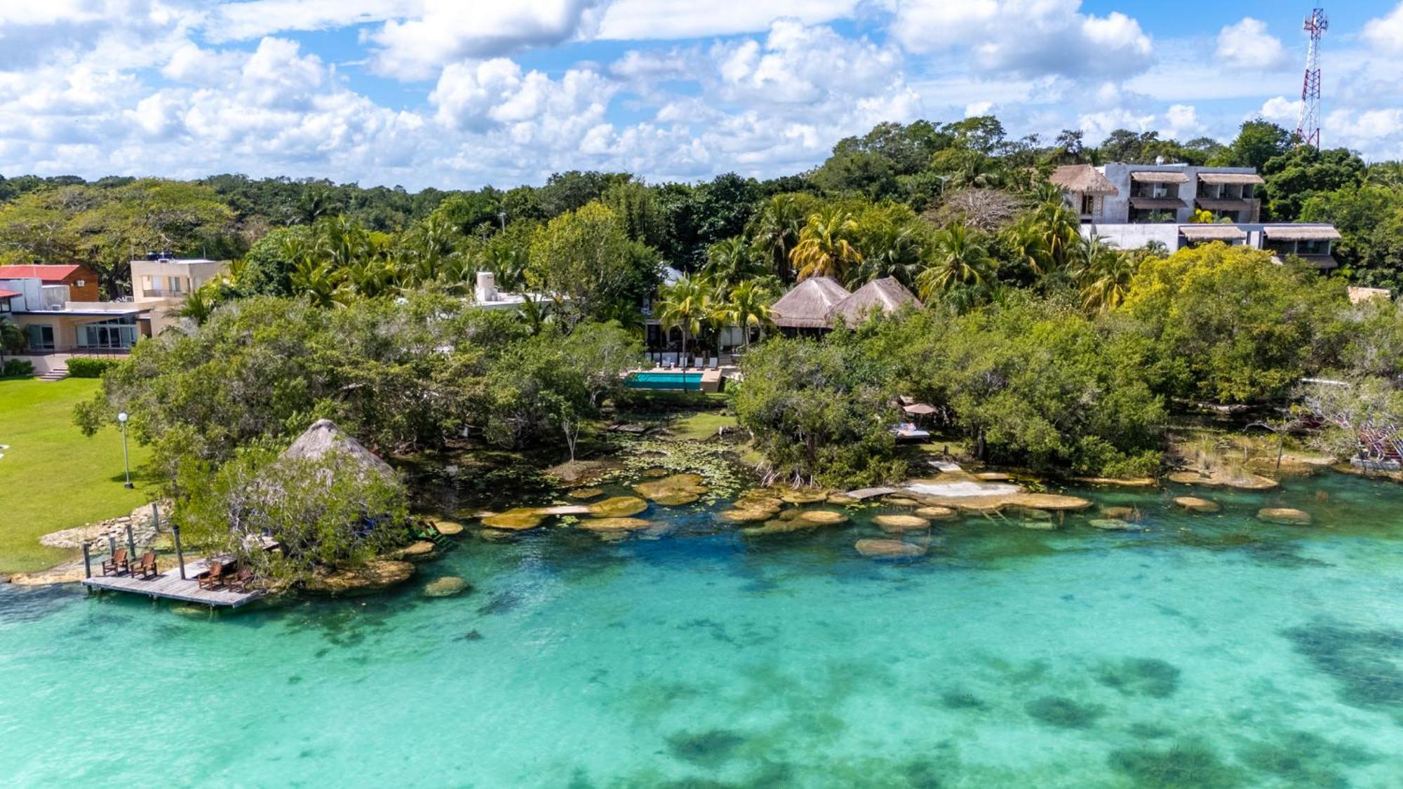 Azulea Bacalar Hotel & Spa - Lagoon Front (Adults Only) Exterior foto