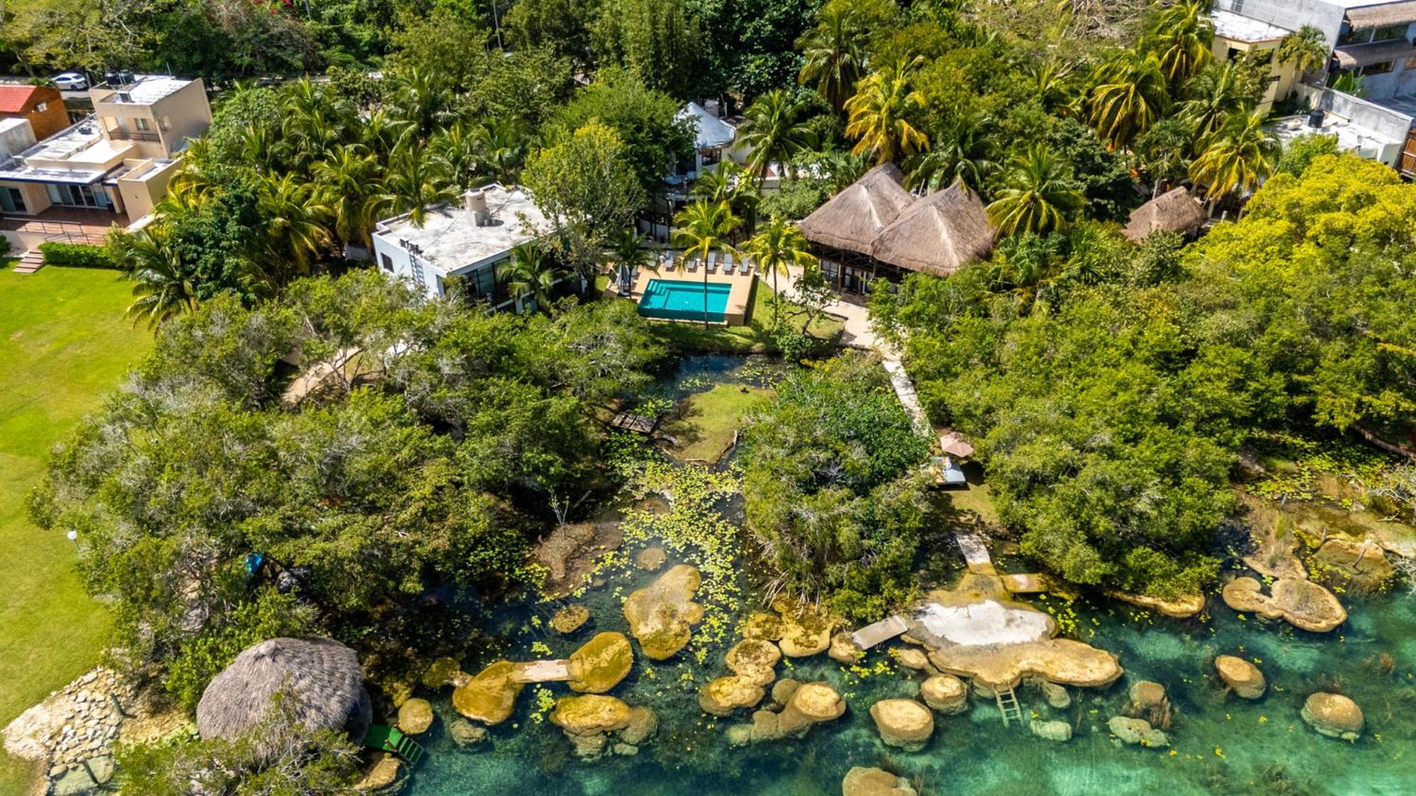 Azulea Bacalar Hotel & Spa - Lagoon Front (Adults Only) Exterior foto